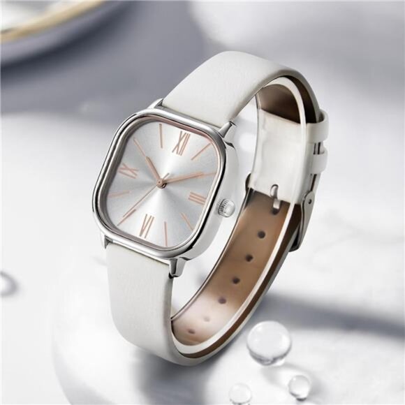 Women\'s Wrist Watches Leather Band Waterproof Analog Watch for Ladies main image 4